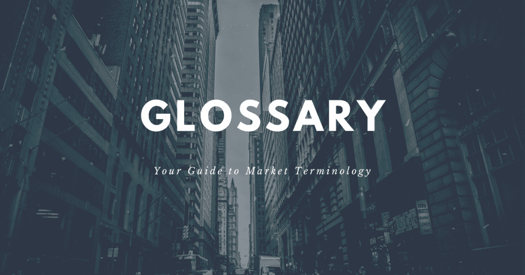 Glossary of Market terms