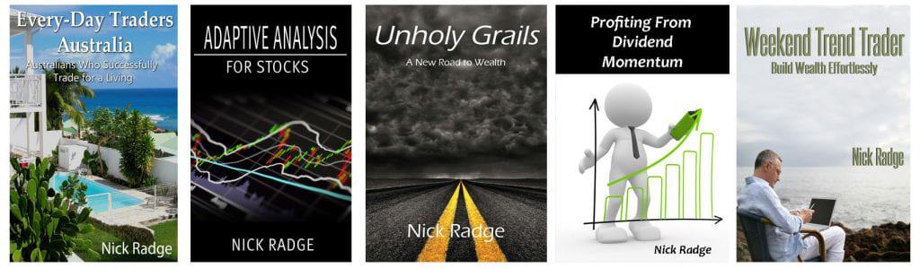 Trading books by Nick Radge